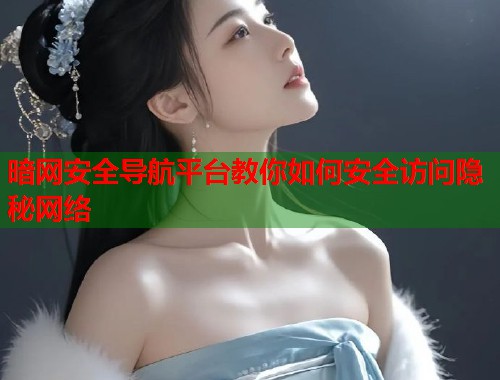 暗网安全导航平台教你如何安全访问隐秘网络