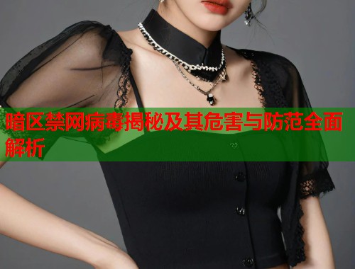 暗区禁网病毒揭秘及其危害与防范全面解析