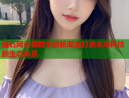 暗石网引领数字创新潮流打造未来科技新生态体系