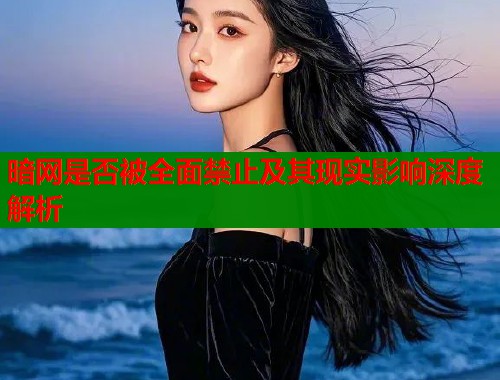 暗网是否被全面禁止及其现实影响深度解析