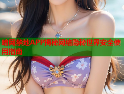 暗网禁地APP揭秘网络隐秘世界安全使用指南