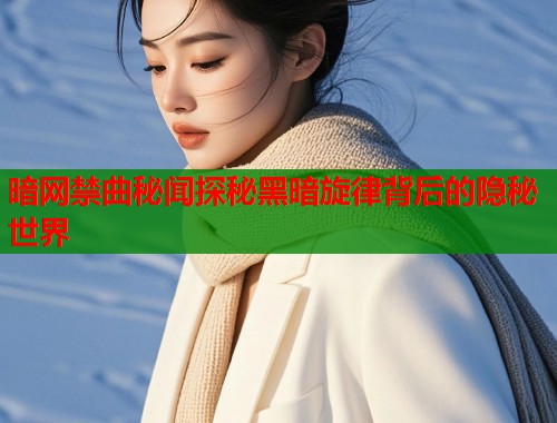 暗网禁曲秘闻探秘黑暗旋律背后的隐秘世界