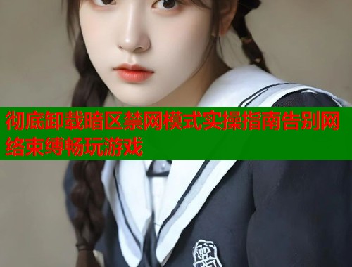 彻底卸载暗区禁网模式实操指南告别网络束缚畅玩游戏