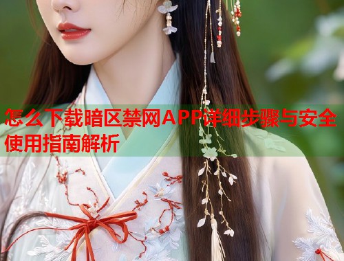 怎么下载暗区禁网APP详细步骤与安全使用指南解析