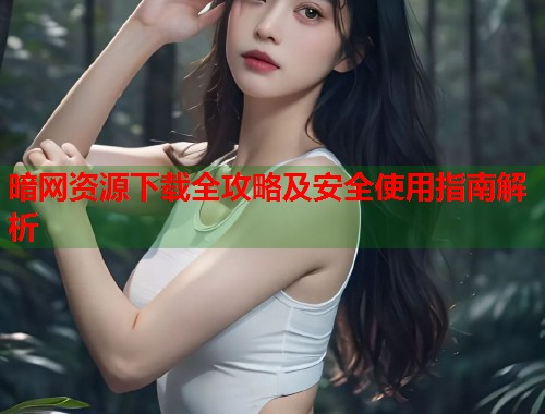 暗网资源下载全攻略及安全使用指南解析