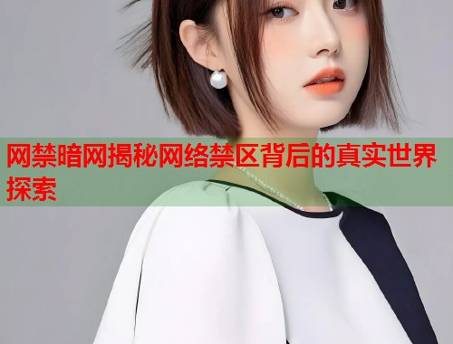 网禁暗网揭秘网络禁区背后的真实世界探索 网禁暗网揭秘网络禁区背后的真实世界探索